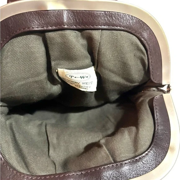 Tannery West Chic Brown Leather Women's Backpack - Picture 5 of 5